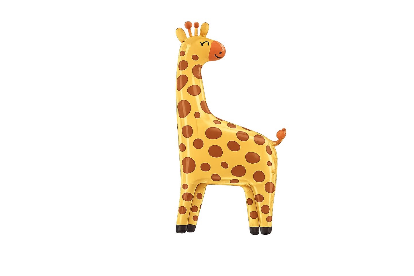 Ballon personnage girafe en aluminium