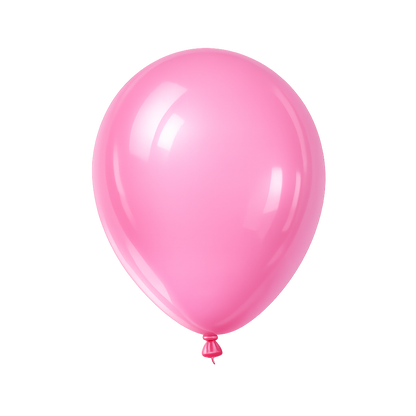 Ballons ronds en latex gonflés à l’hélium