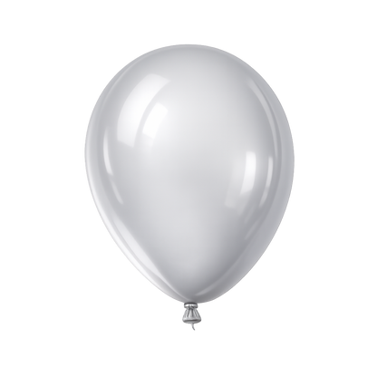 Ballons ronds en latex gonflés à l’hélium