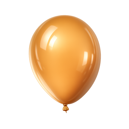 Ballons ronds en latex gonflés à l’hélium